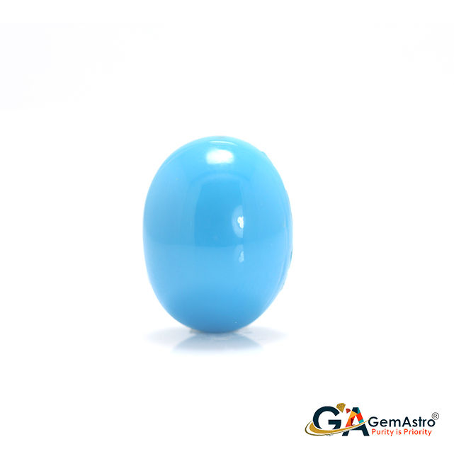 TR-129.jpg Turquoise (Firoza) 9.02 Carat (9.92 Ratti) - Image 1