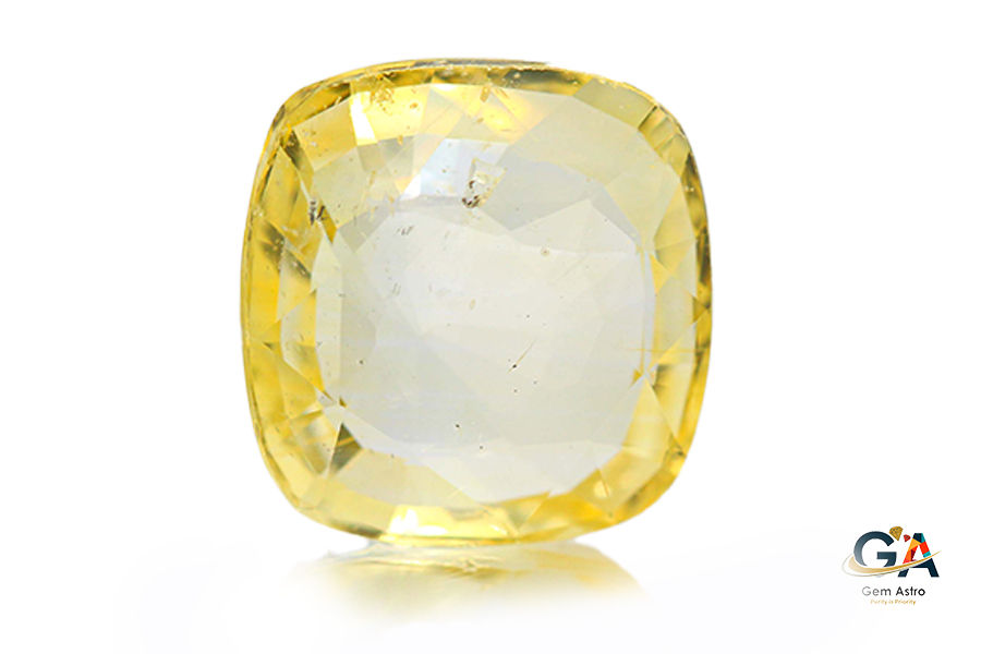 YS272-C.jpg Yellow Sapphire 5.66 Carat (6.22 Ratti) - Image 1