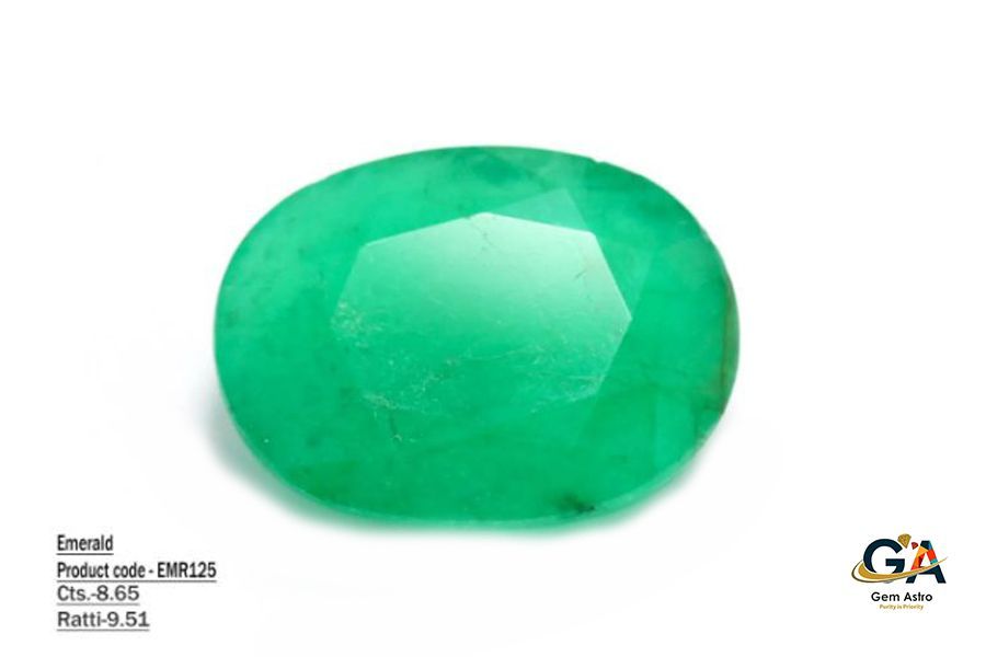 emr125-1.jpg Emerald 8.65 Carat (9.51 Ratti) - Image 1
