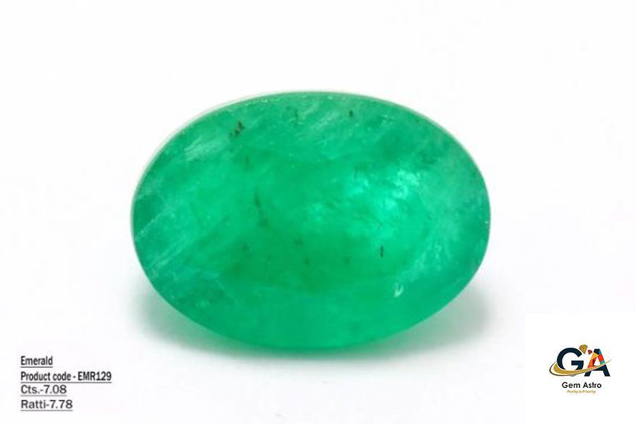emr129-1.jpg Emerald 7.08 Carat (7.78 Ratti) - Image 1