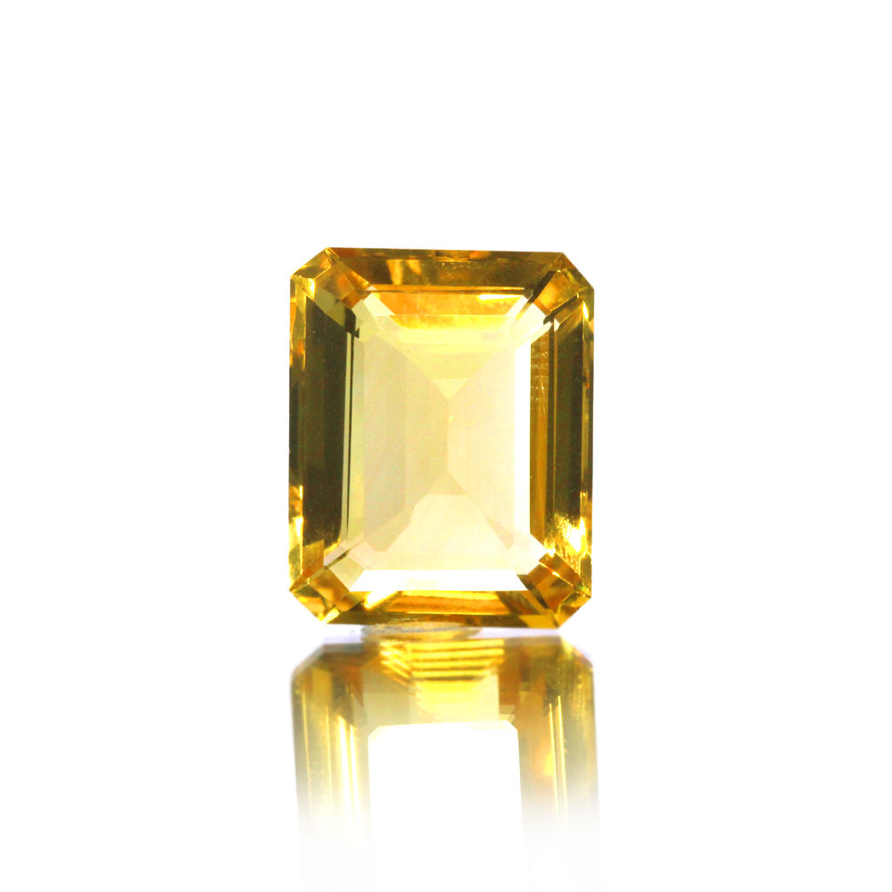 GACT3 (1) Yellow Citrine 7.74 Carat (8.51 Ratti) - Image 1