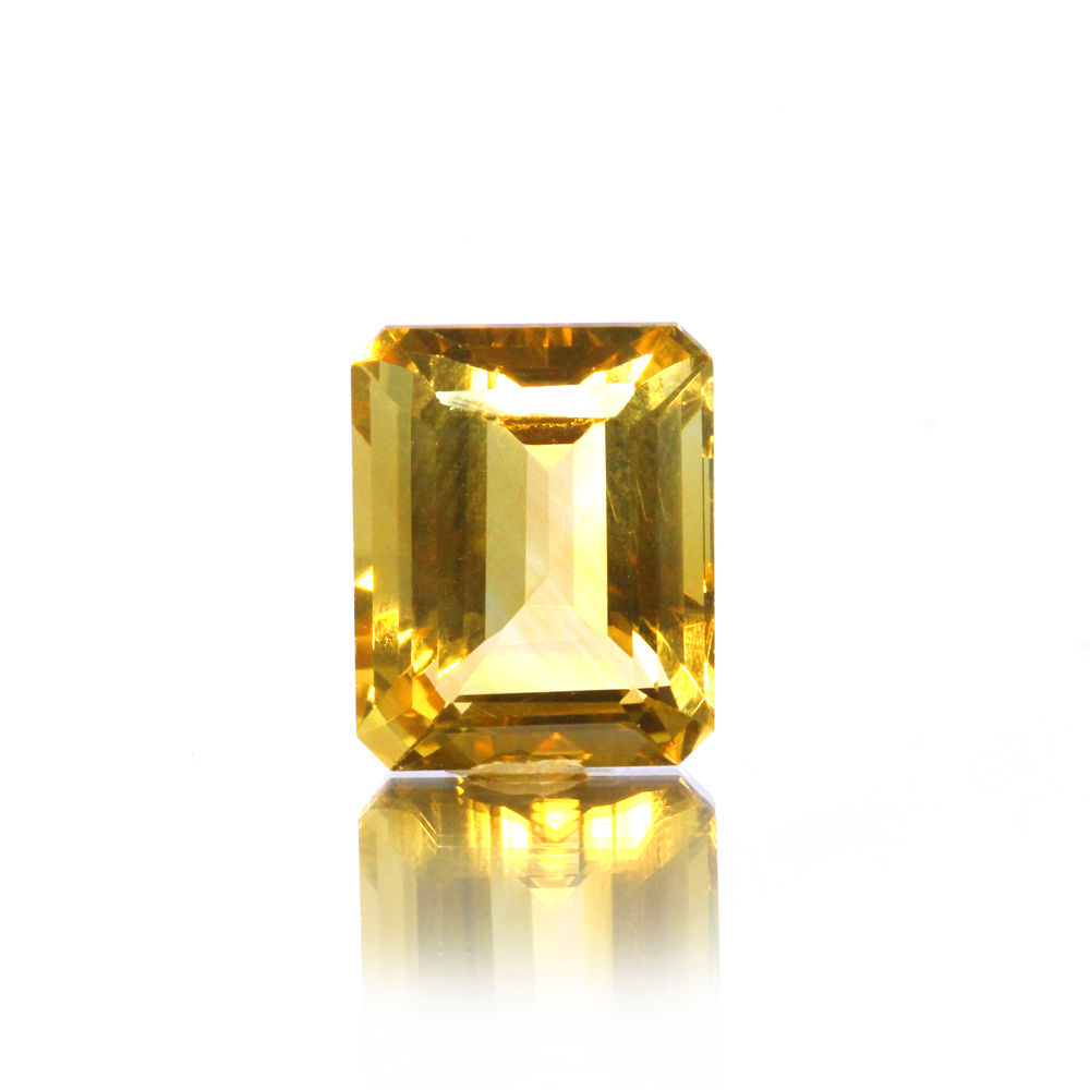 GACT7 (1) Yellow Citrine 8.04 Carat (8.84 Ratti) - Image 1