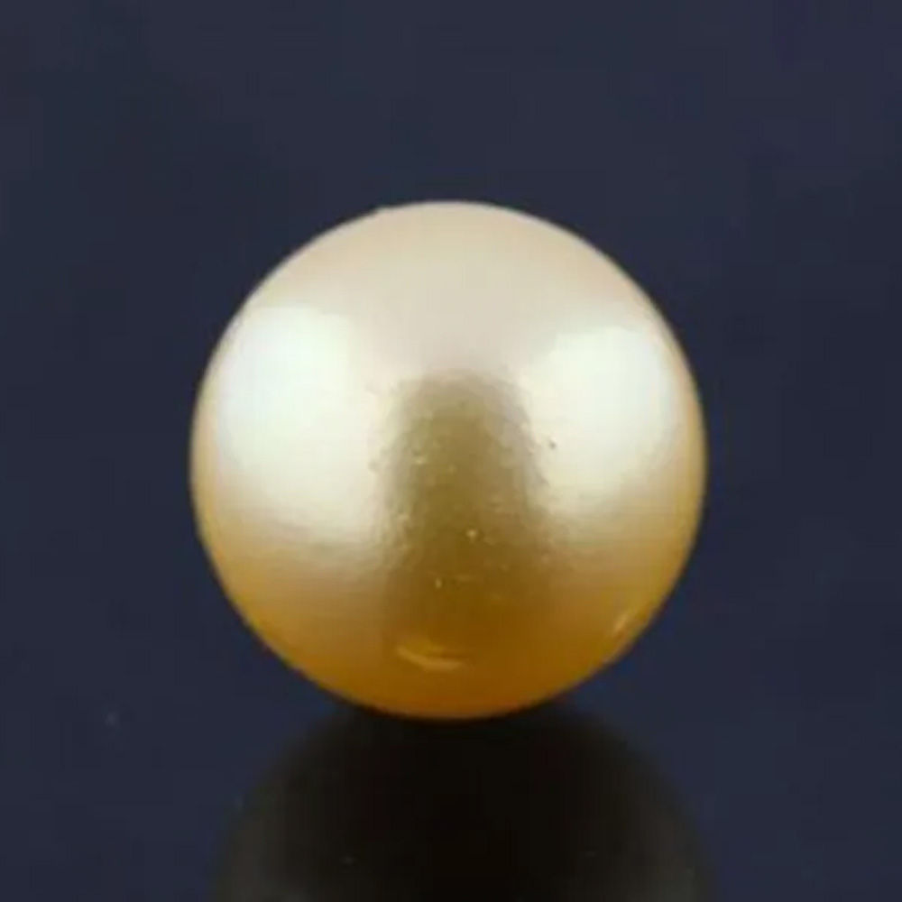 PRL51 Golden South Sea Pearl (Moti) 11.36 Carat (12.50 Ratti) - Image 1