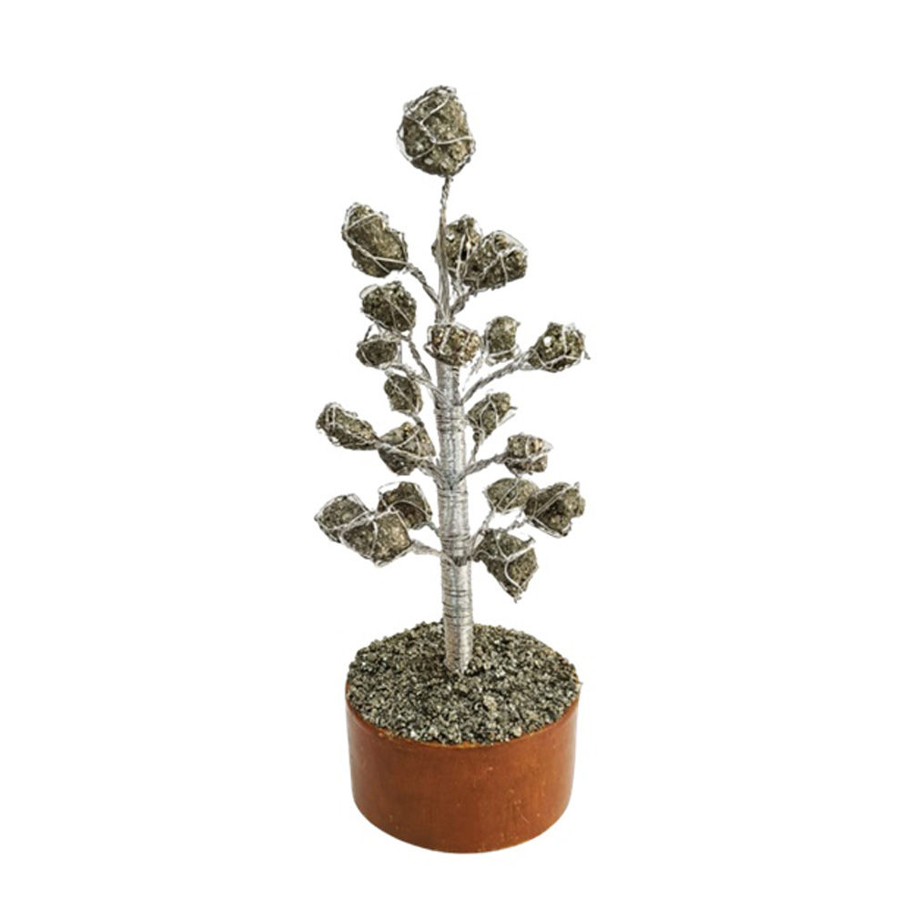 pyrite-stone-tree Pyrite Stone Crystal Tree - Image 1