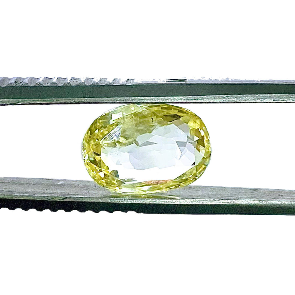 GAYS647.2 Yellow Sapphire 5.57 Carat (6.13 Ratti Pukhraj) - Image 1