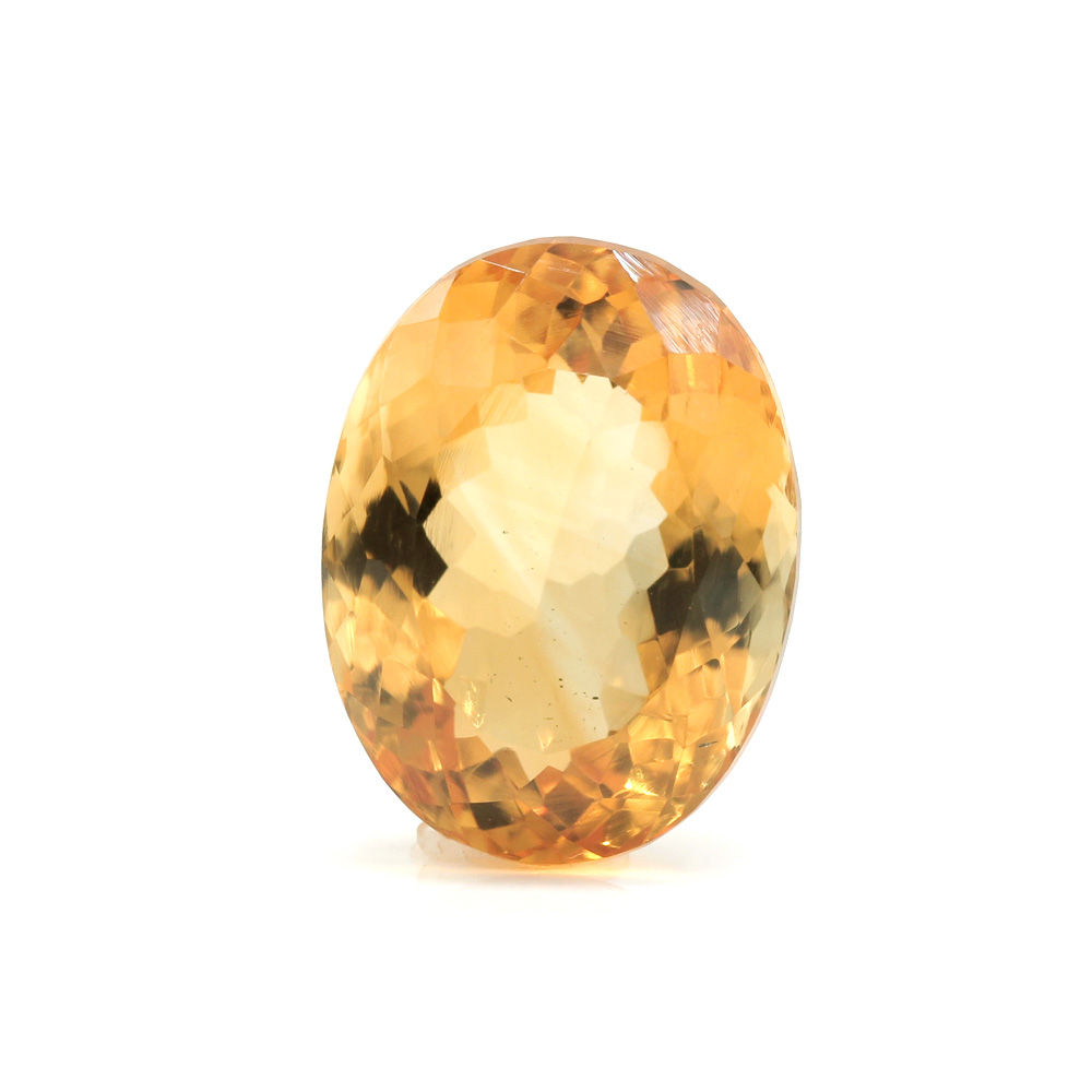 GACT53 (2) Yellow Citrine 9.54 Carat (10.49 Ratti) - Image 1