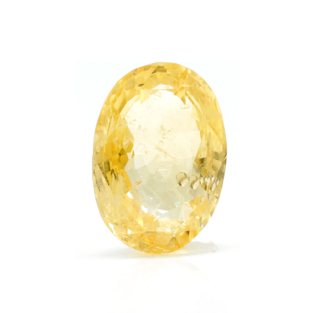 YS762 (1) Yellow Sapphire 4.15 Carat (4.57 Ratti Pukhraj) - Image 1