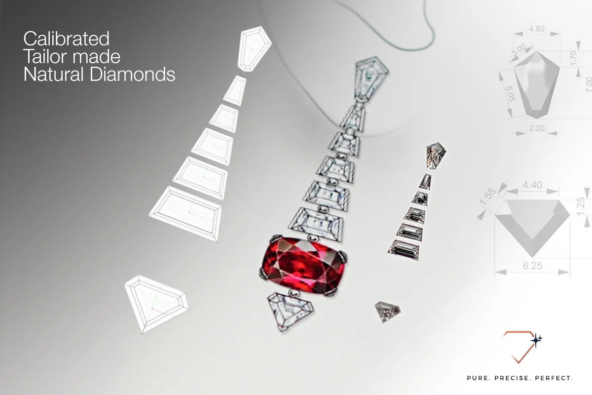 Calibrated Tailer Made Natural Diamond Calibrated Tailer Made Natural Diamond