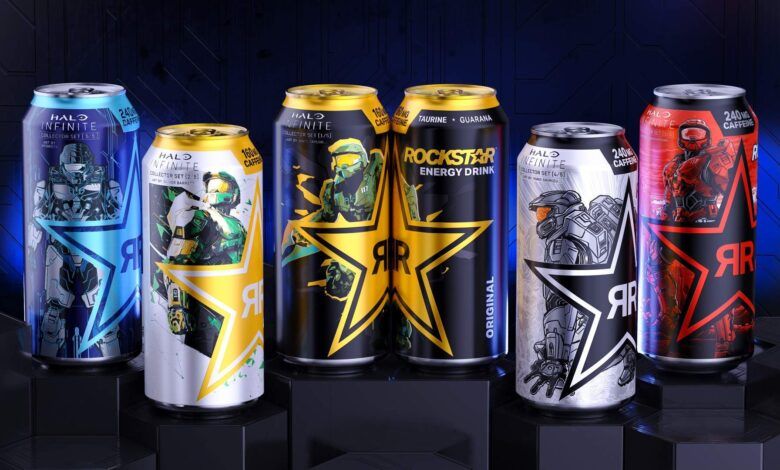 Video For Xbox and Rockstar Energy Drink Unveil Artist-Series Cans Inspired by Halo Infinite