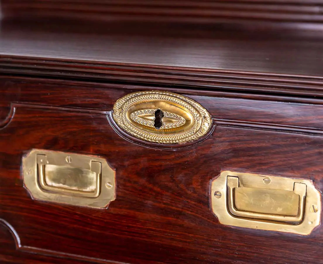 Antique Cupboards - British Colonial Rosewood Sideboard - The Past Perfect Collection- Singapore