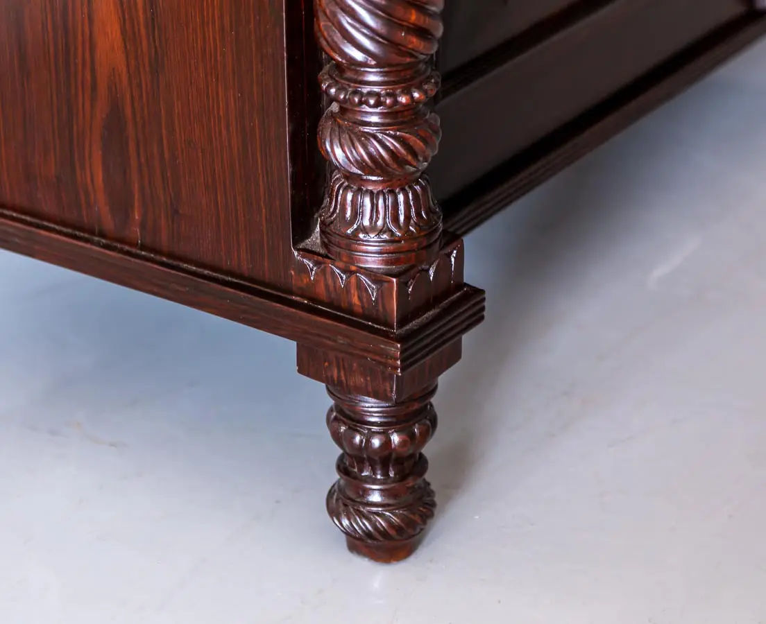 Antique Cupboards - British Colonial Rosewood Sideboard - The Past Perfect Collection- Singapore