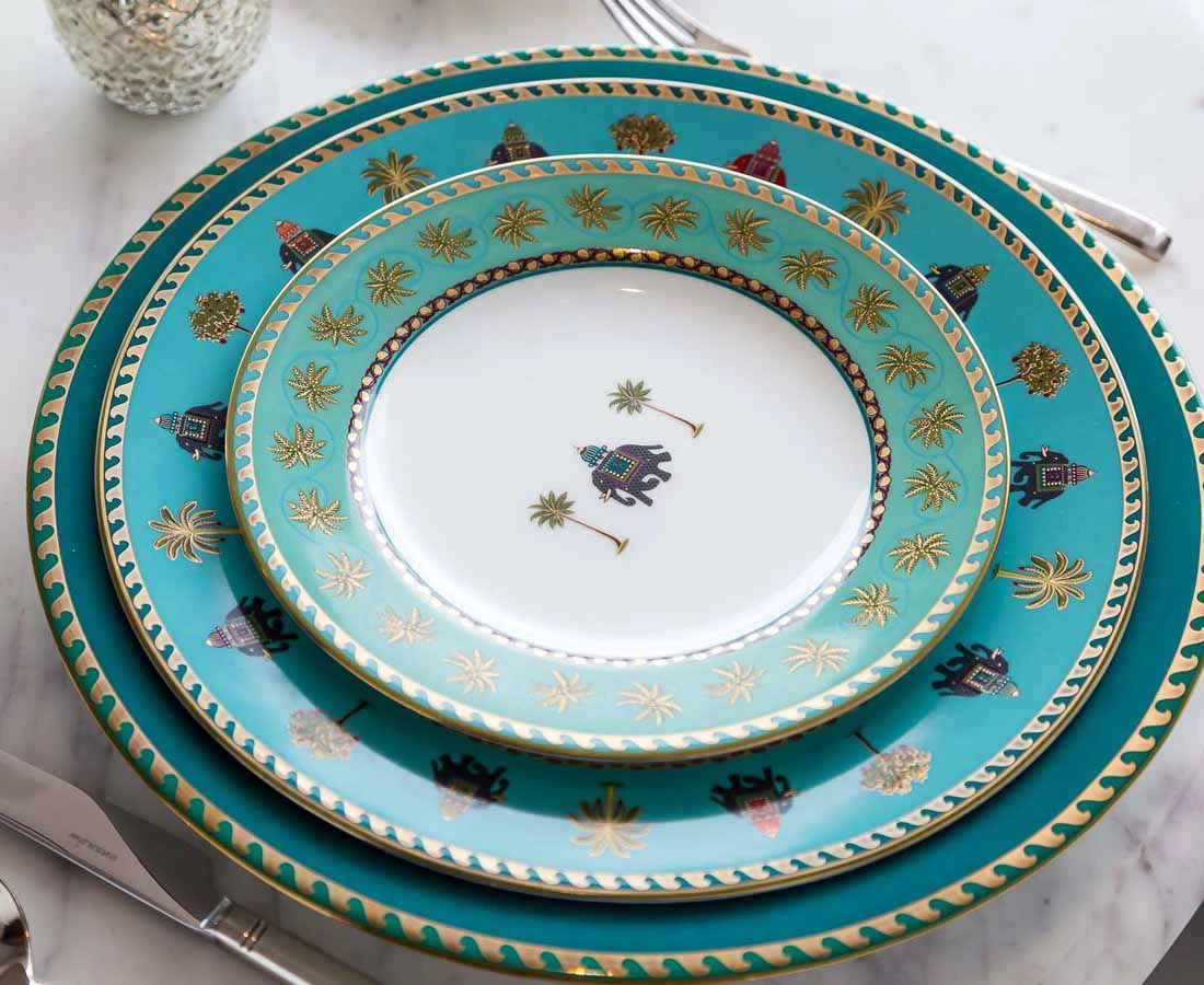 GE-001 1L Indus fine bone china l Good Earth l The Past Perfect Collection l Singapore