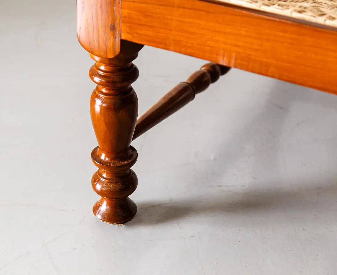 Antique British Colonial Teakwood Planter's Chair - The Past Perfect Collection - Singapore