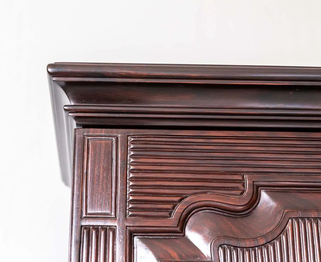 Antique Cupboards - Portuguese Colonial Rosewood Cupboard - The Past Perfect Collection - Singapore