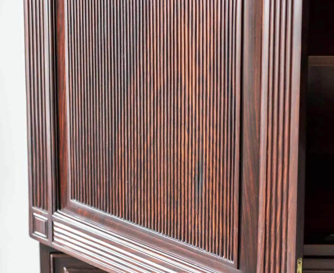 Antique Cupboards - Portuguese Colonial Rosewood Cupboard - The Past Perfect Collection - Singapore