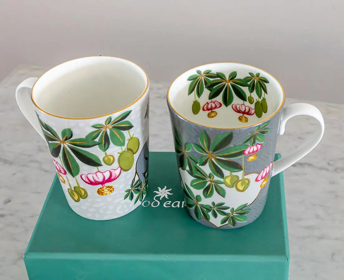 Savannah Tall Mug Set - Good Earth - The Past Perfect Collection - Singapore