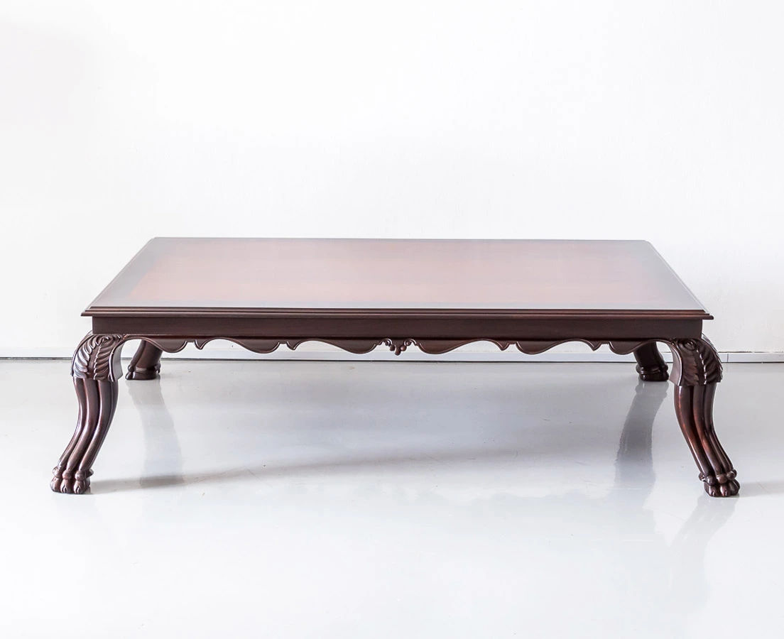 Antique Tables - British Colonial Rosewood Coffee Table - The Past Perfect Collection - Singapore