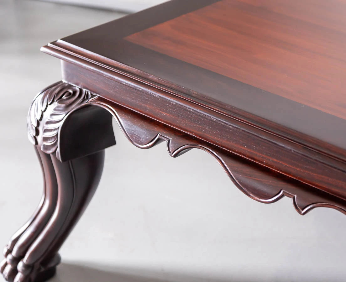 Antique Tables - British Colonial Rosewood Coffee Table - The Past Perfect Collection - Singapore