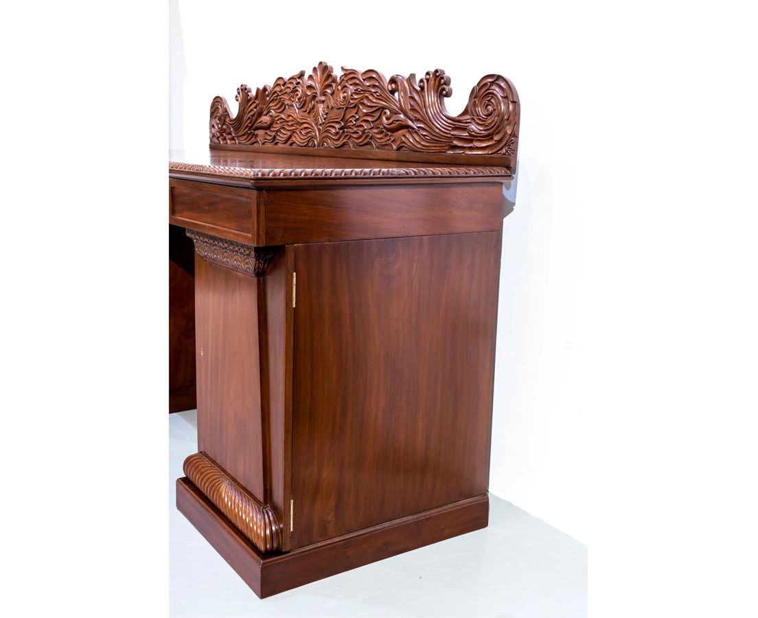 CUP-367 2L British colonial mahogany sideboard l The Past Perfect Collection l Singapore