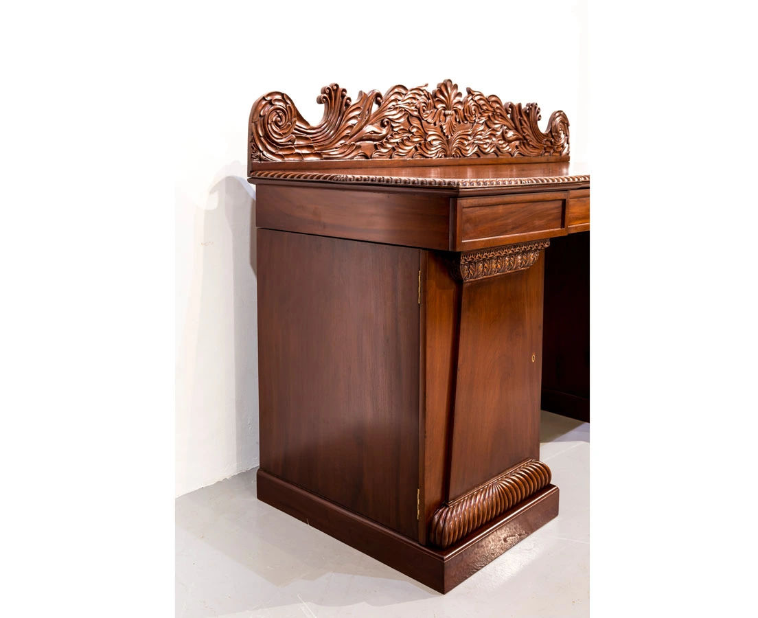 CUP-367 3L British colonial mahogany sideboard l The Past Perfect Collection l Singapore