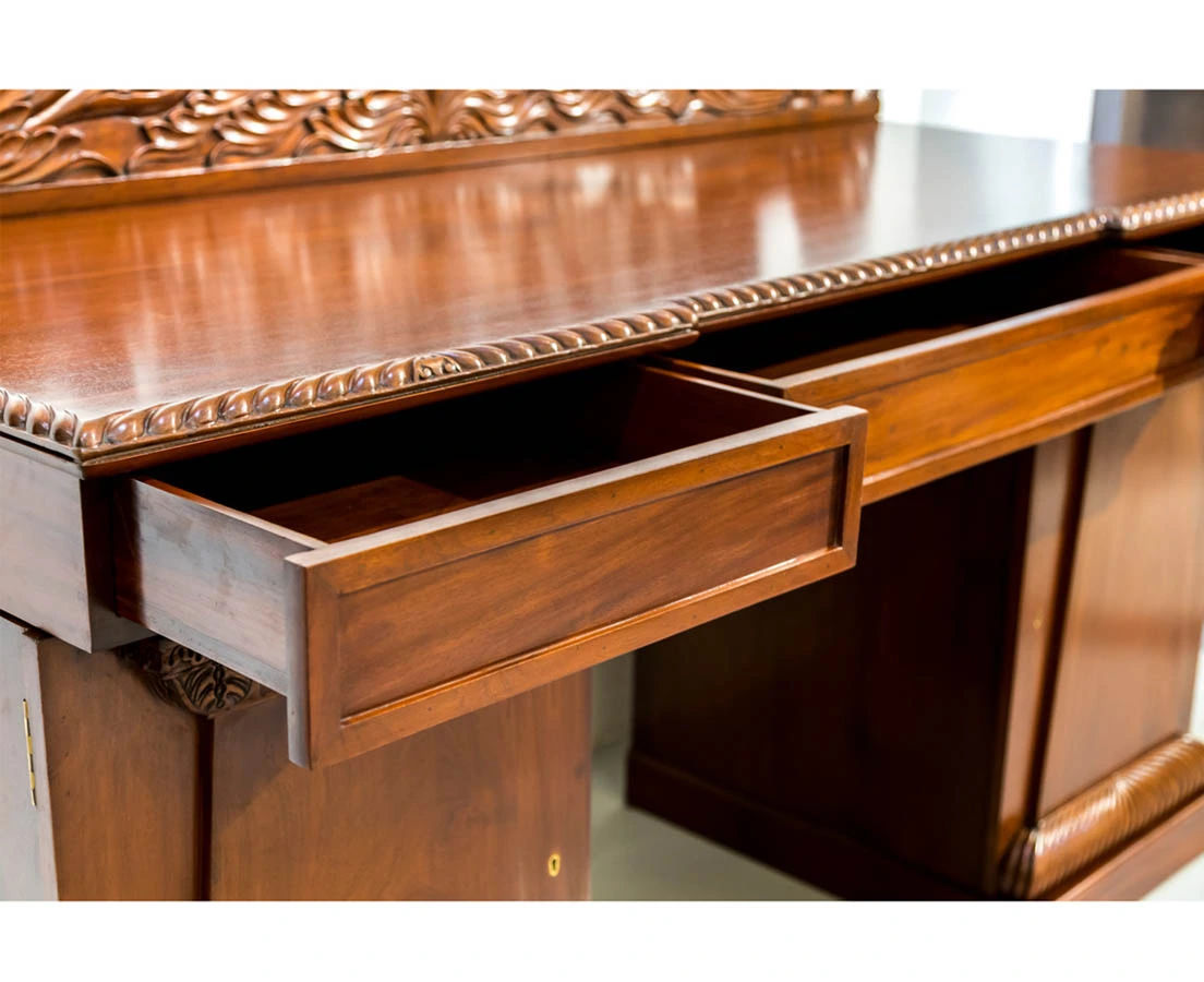 CUP-367 5L British colonial mahogany sideboard l The Past Perfect Collection l Singapore