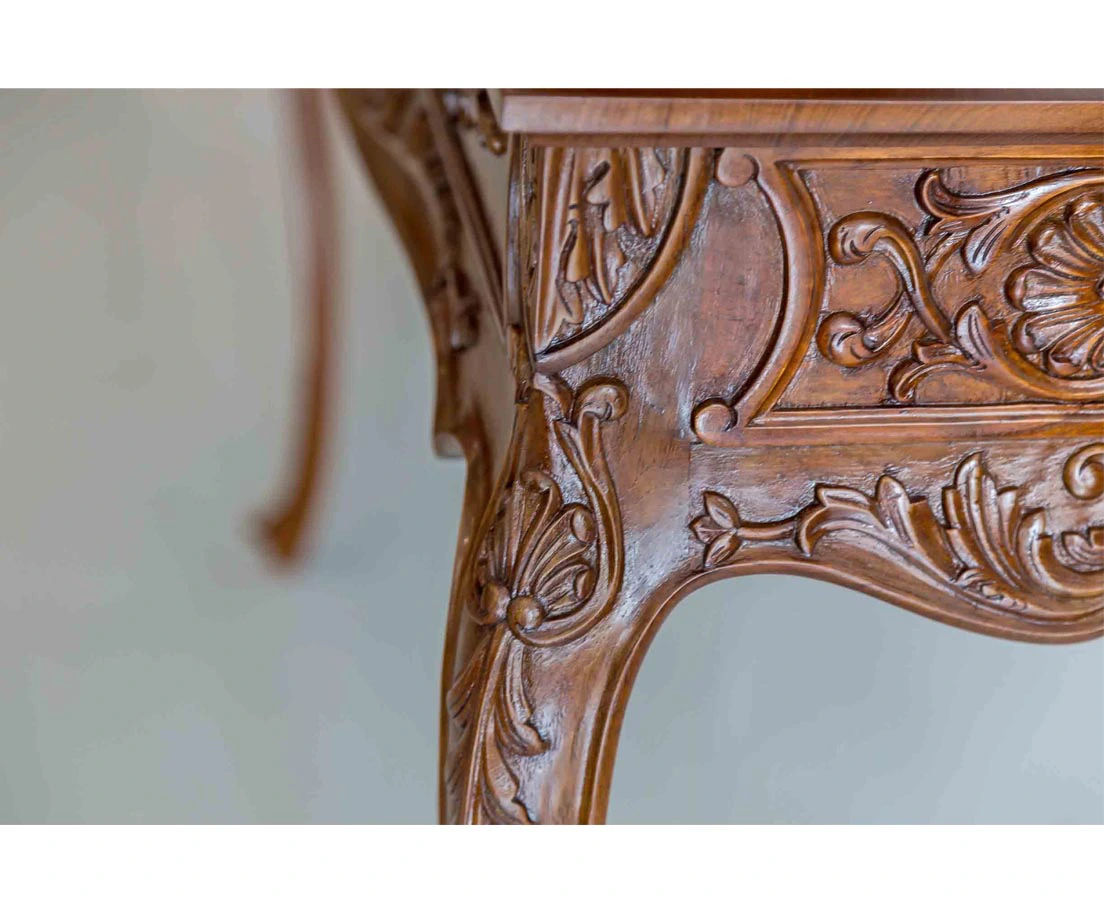 TAB-380 5L British Colonial Teakwood Console Table l The Past Perfect Collection l Singapore