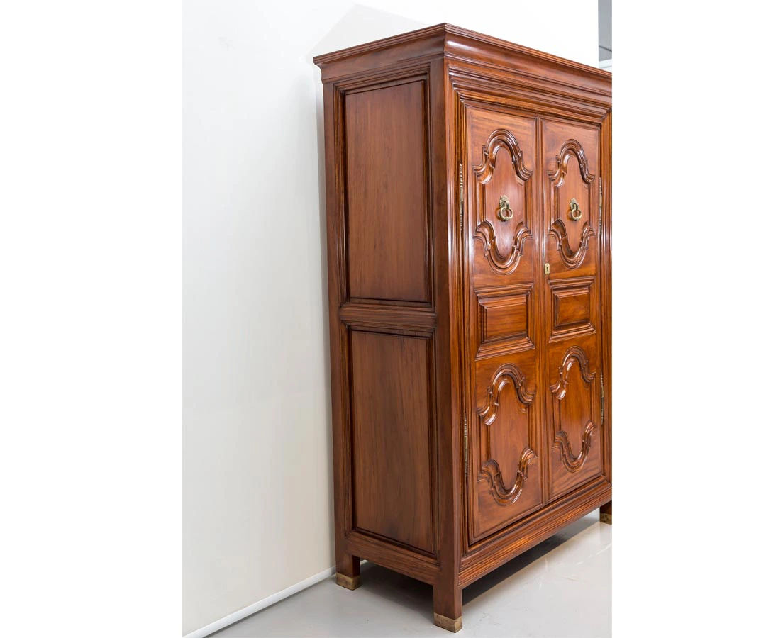 CUP-360 3L Antique Dutch Colonial Satinwood Cupboard l The Past Perfect Collection l Singapore