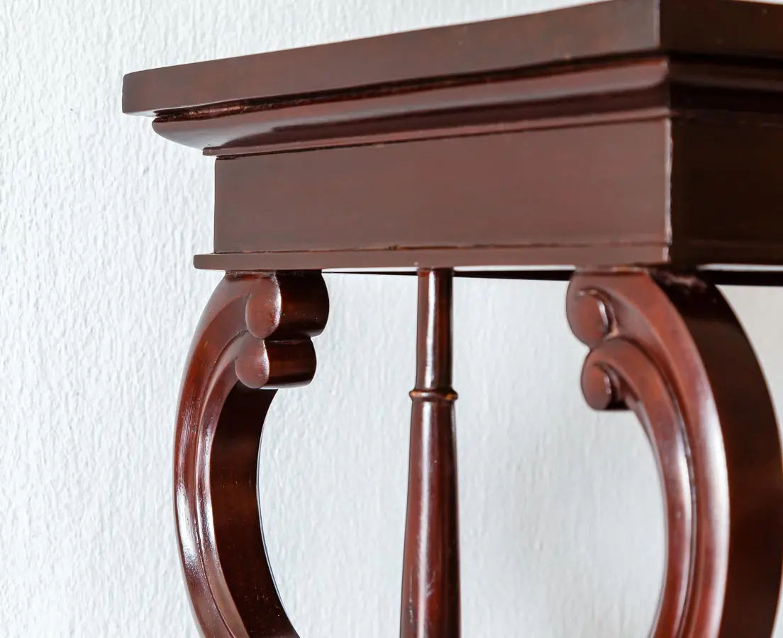 Antique Shelves - British Colonial Mahogany Whatnot - The Past Perfect Collection - Singapore