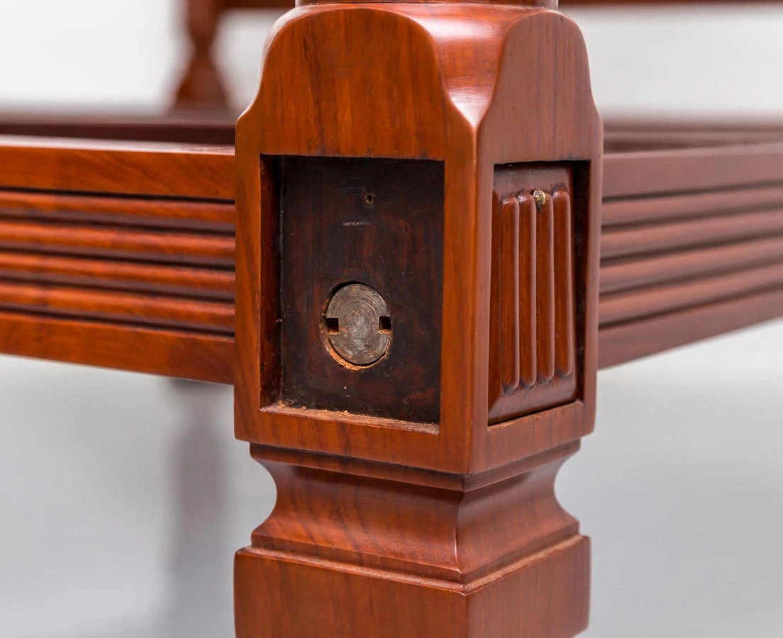 BSS-025 11L British Colonial Mahogany Four Poster Bed l The Past Perfect Collection l Singapore