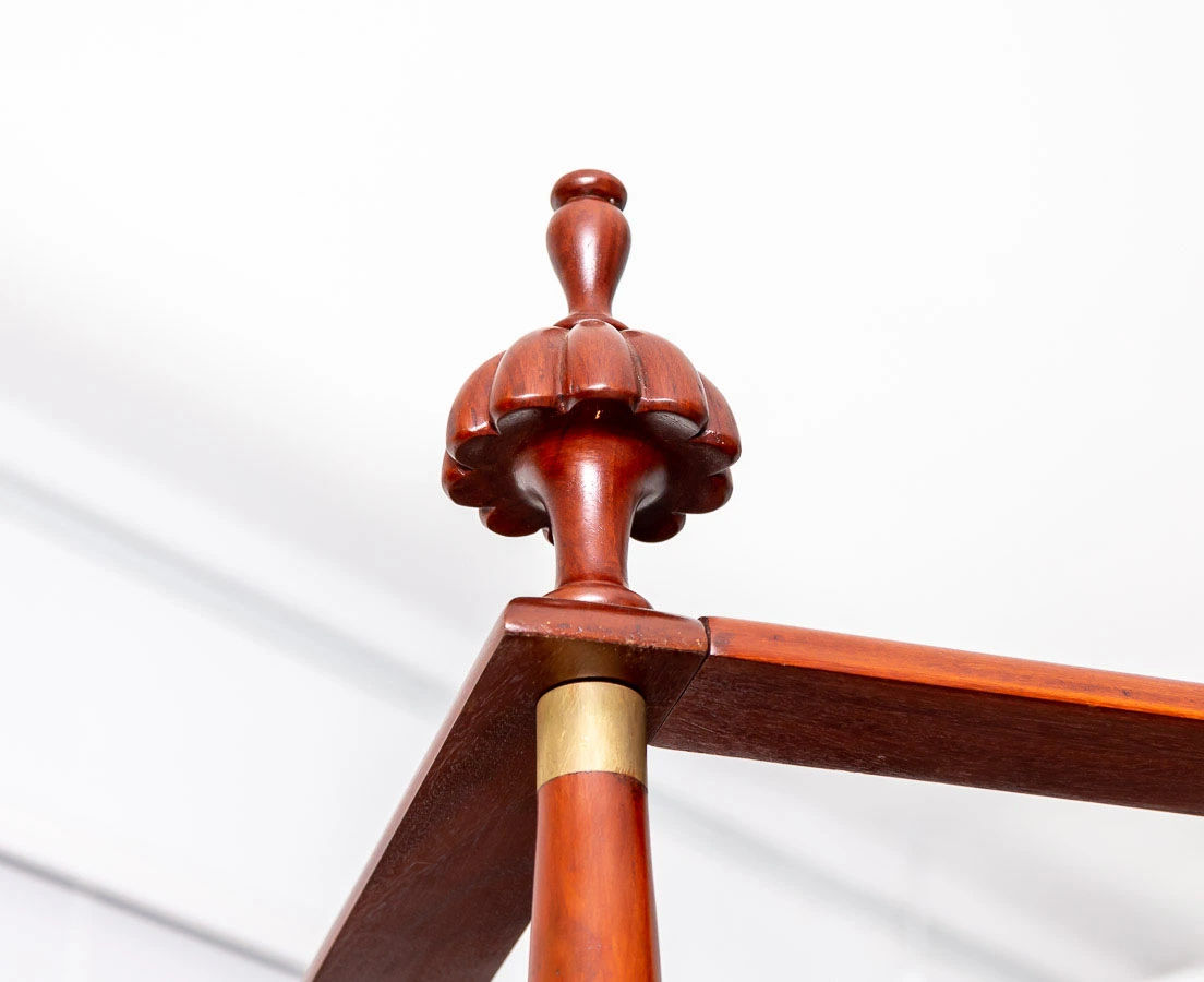 BSS-025 8L British Colonial Mahogany Four Poster Bed l The Past Perfect Collection l Singapore