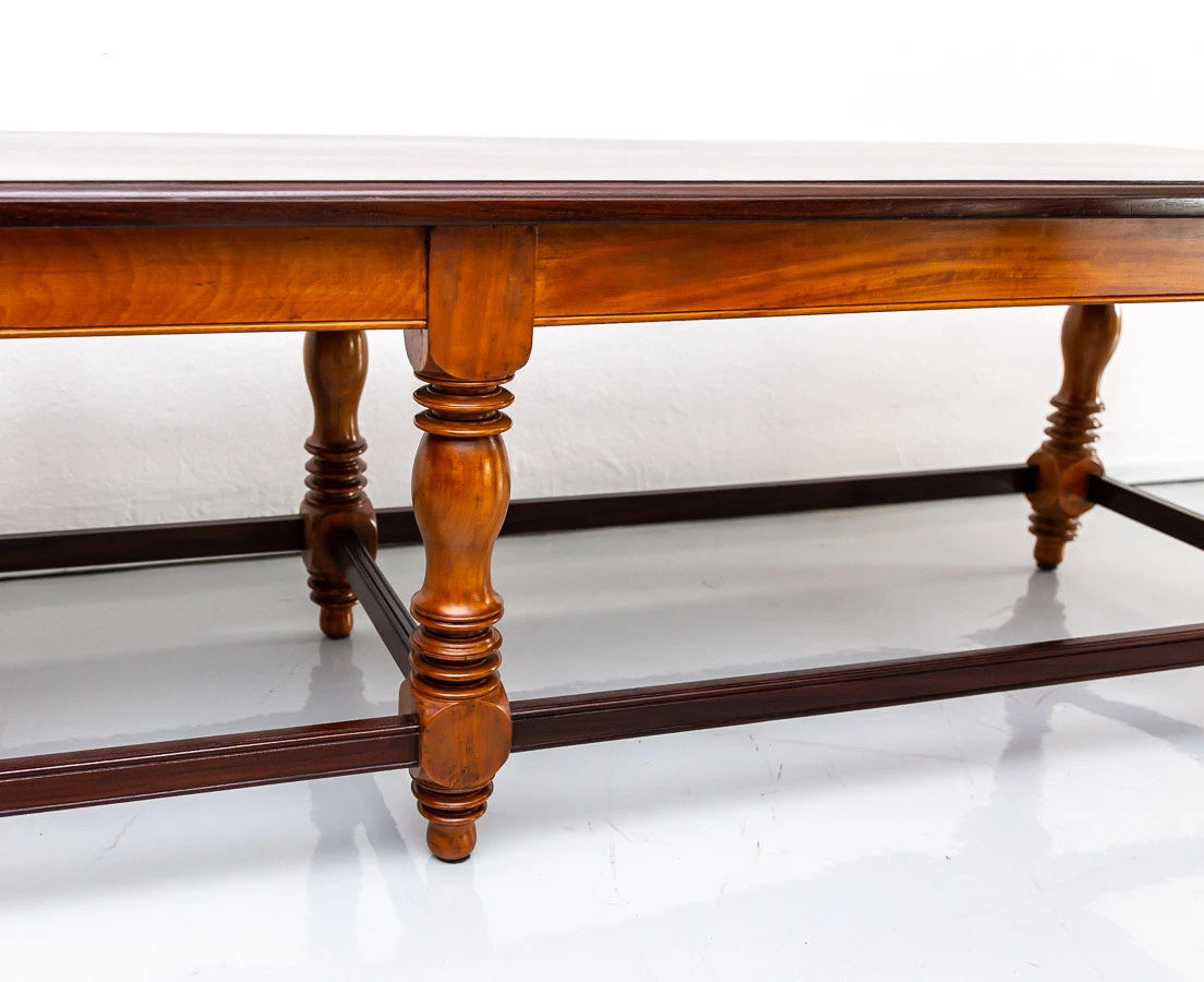 BSS-075 4L Pair of British Colonial Satinwood & Rosewood benches l The Past Perfect Collection l Singapore
