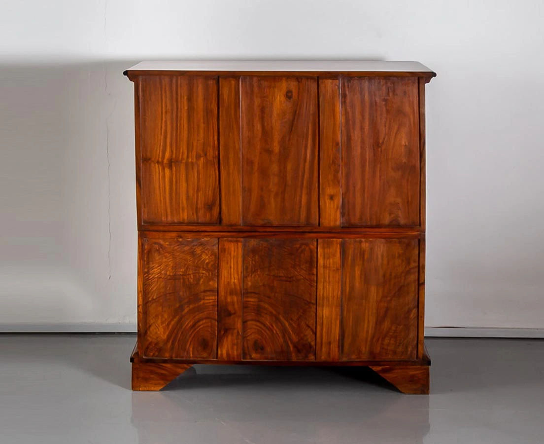 CUP-424 10L British Colonial Camphor & Ebony Secretaire Chest of Drawers l The Past Perfect Collection l Singapore