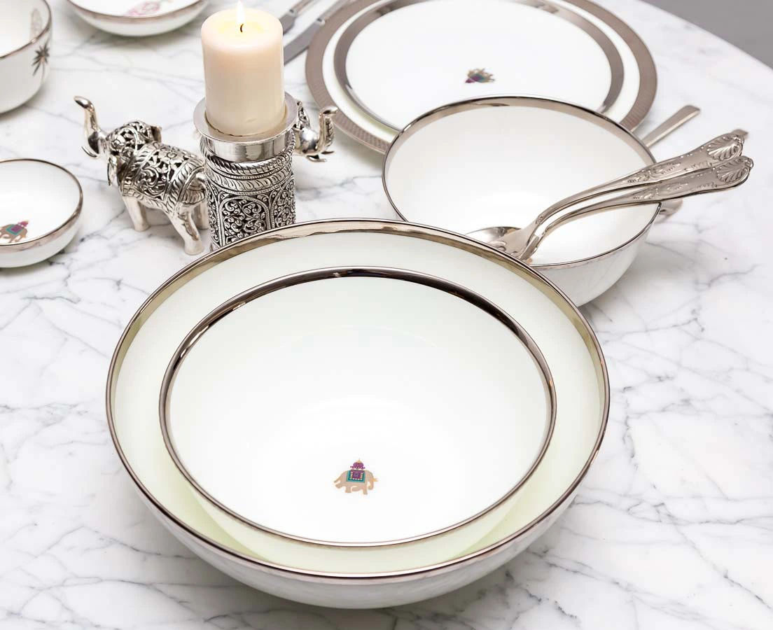 GE-012 5L Malabar fine bone china l Good Earth l The Past Perfect Collection l Singapore