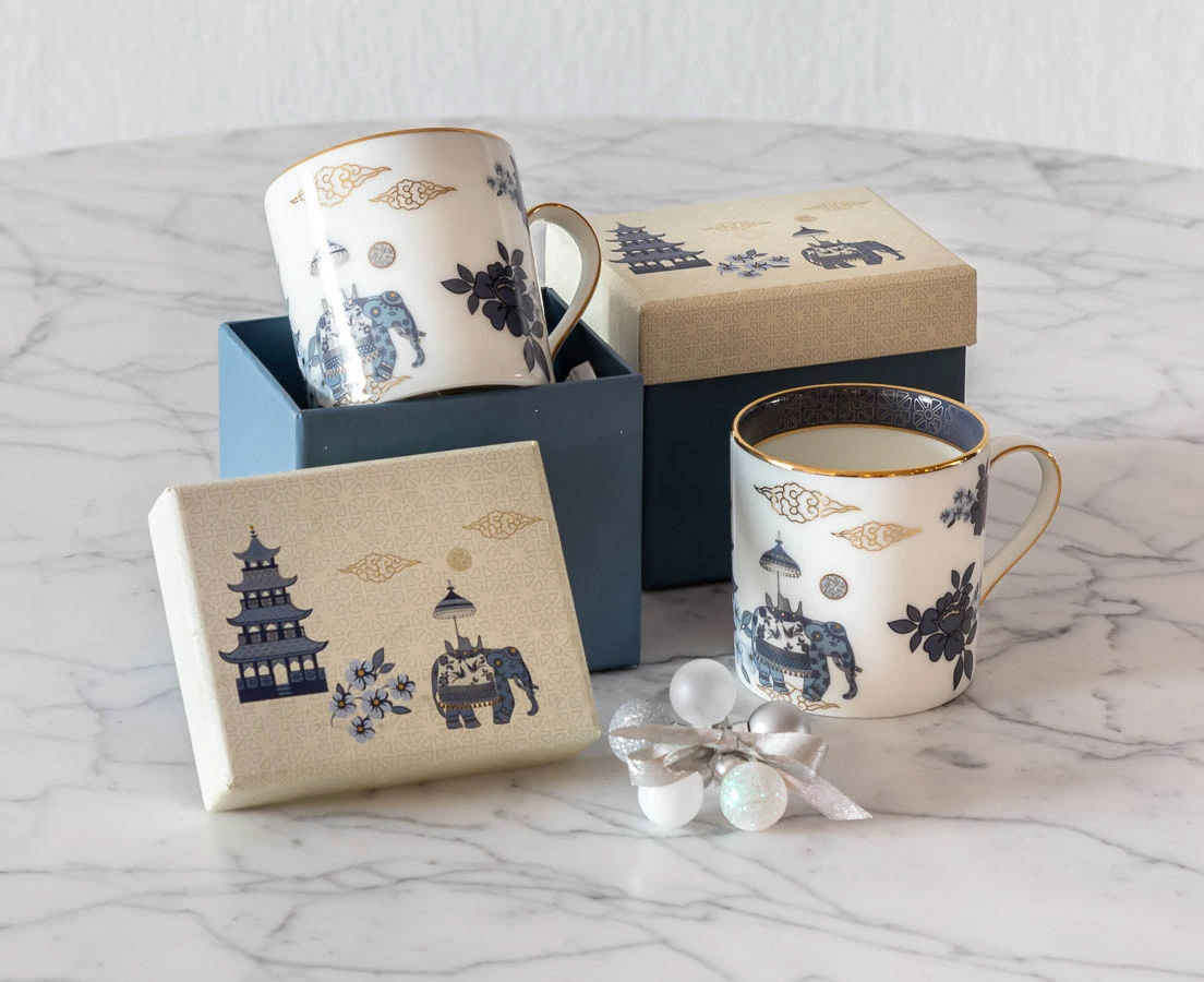 Indechine Tea Mug l Good Earth l The Past Perfect Collection l Singapore