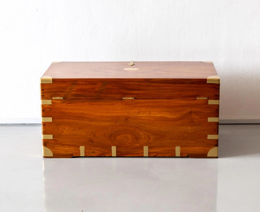 CHE-146 8L Anglo-Indian Camphor Travel Chest l The Past Perfect Collection l Singapore