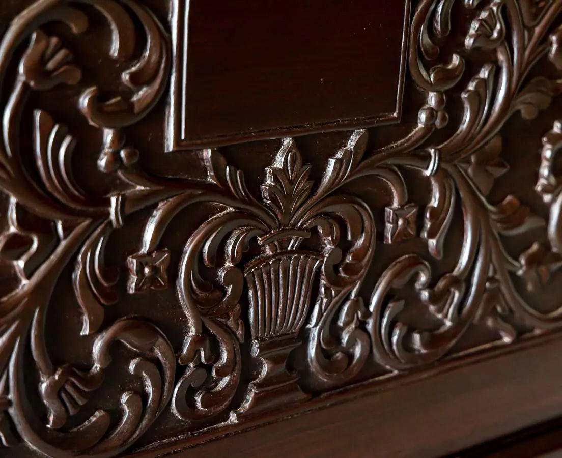 Antique Chests - Portuguese Colonial Rosewood Malabar Chest - The Past Perfect Collection - Singapore