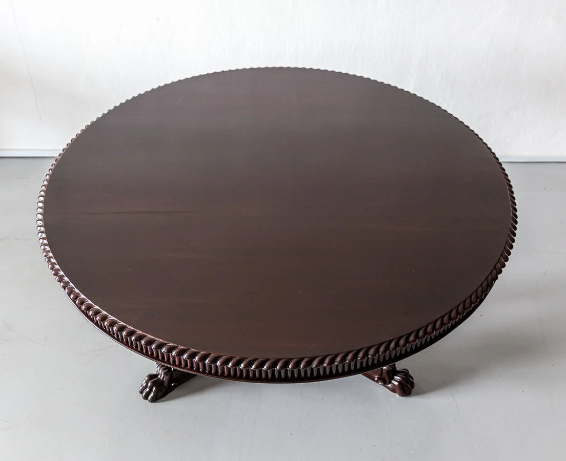 British Colonial Rosewood Round Table l The Past Perfect Collection l Singapore