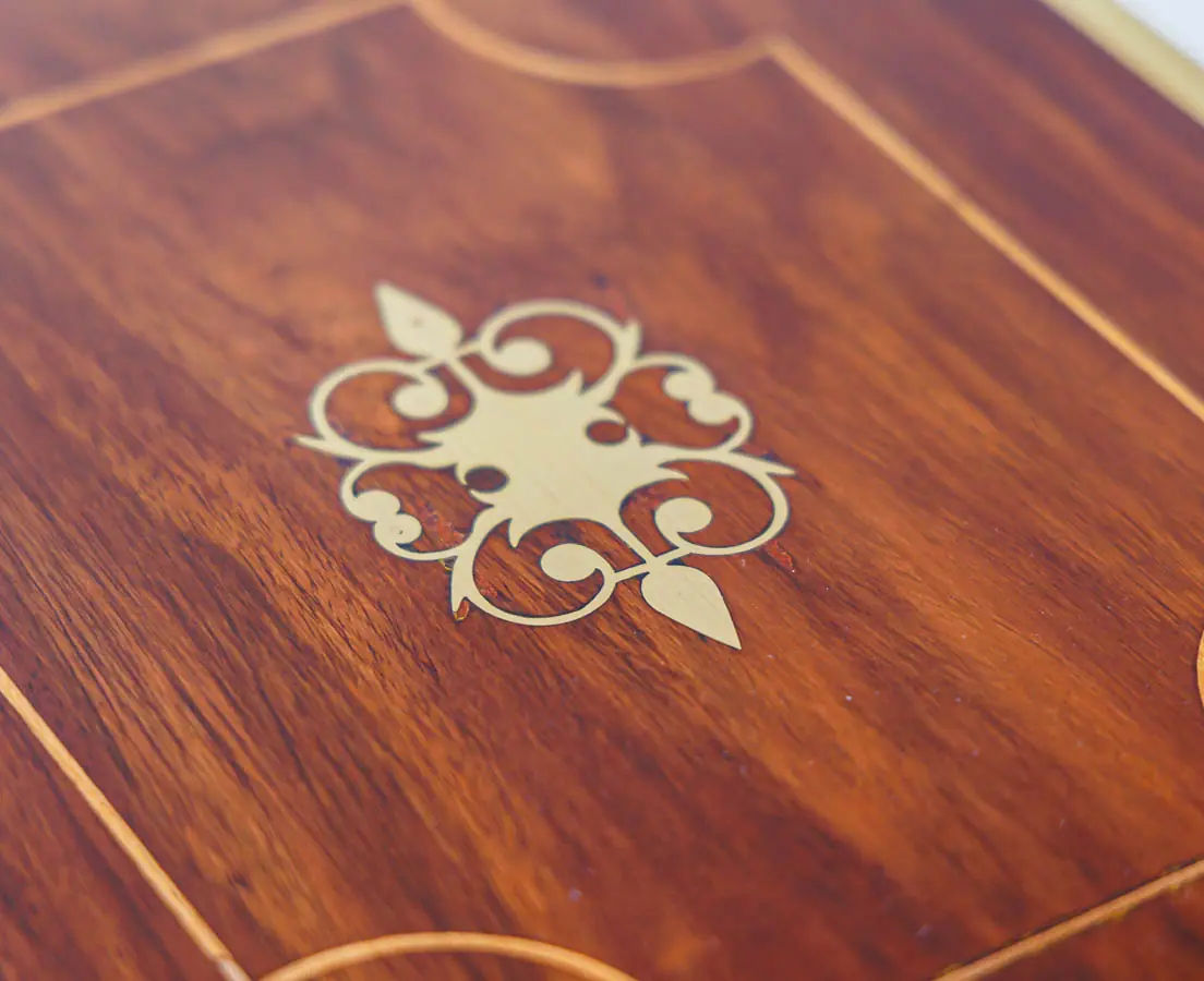 Antique Boxes - British Colonial Rosewood Dressing Box - The Past Perfect Collection