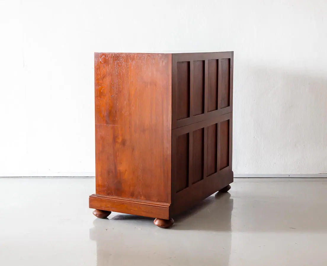 Antique Chests of Drawers - Britsch Colonial teakwood Chest of Drawers - The Past Perfect Collection - Singapore