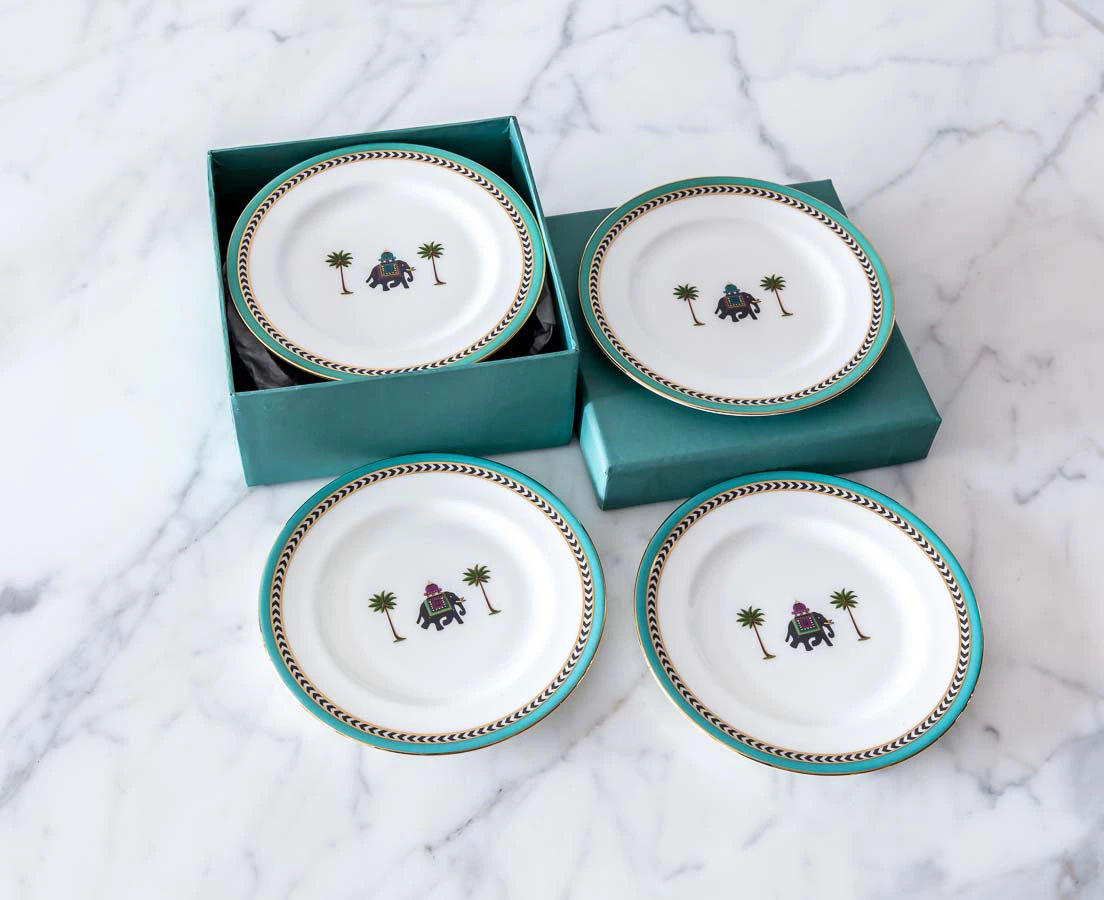 Indus Teaplates Good Earth l The Past Perfect Collection l Singapore