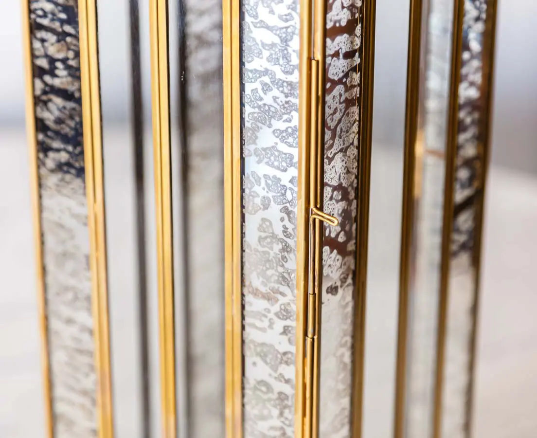 Alaia Brass Lantern - Good Earth - The past Perfect Collection - Singapore