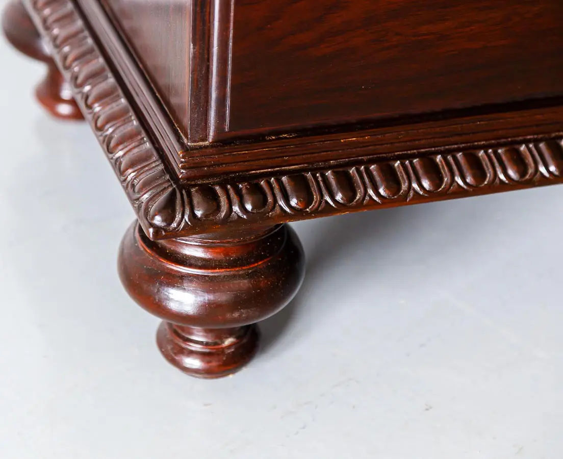 British Colonial Rosewood Secretaire Chest of Drawers - The Past Perfect Collection - Singapore