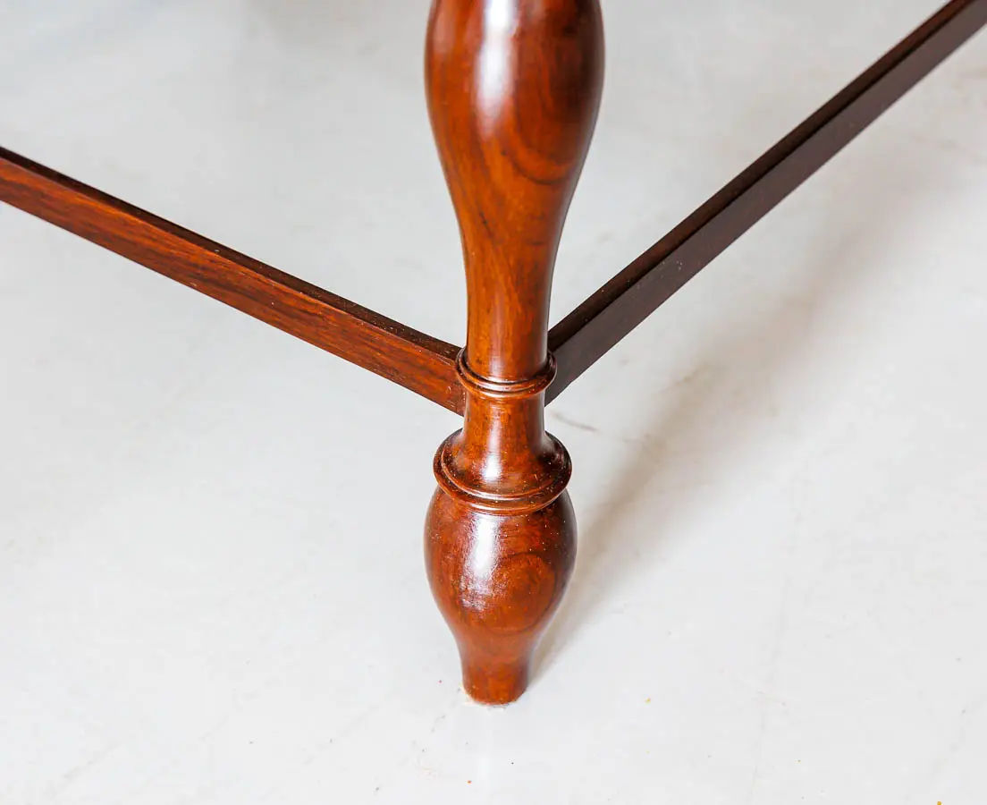 Antique Beds - British Colonial Rosewood Daybed - The Past Perfect Collection - Singapore