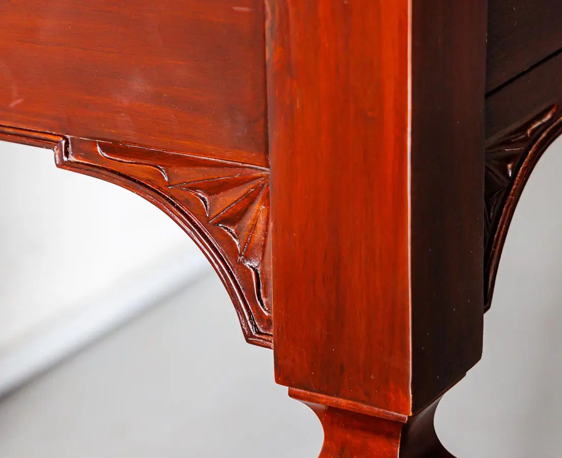 Antique Glass Front Cabinet on Stand - The Past Perfect Collection Singapore