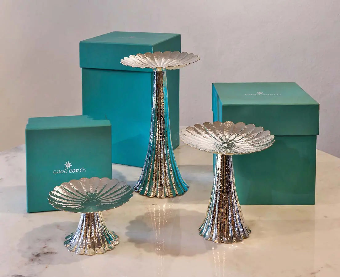 Tamara Candle Stand - Good Earth - The Past Perfect Collection - Singapore