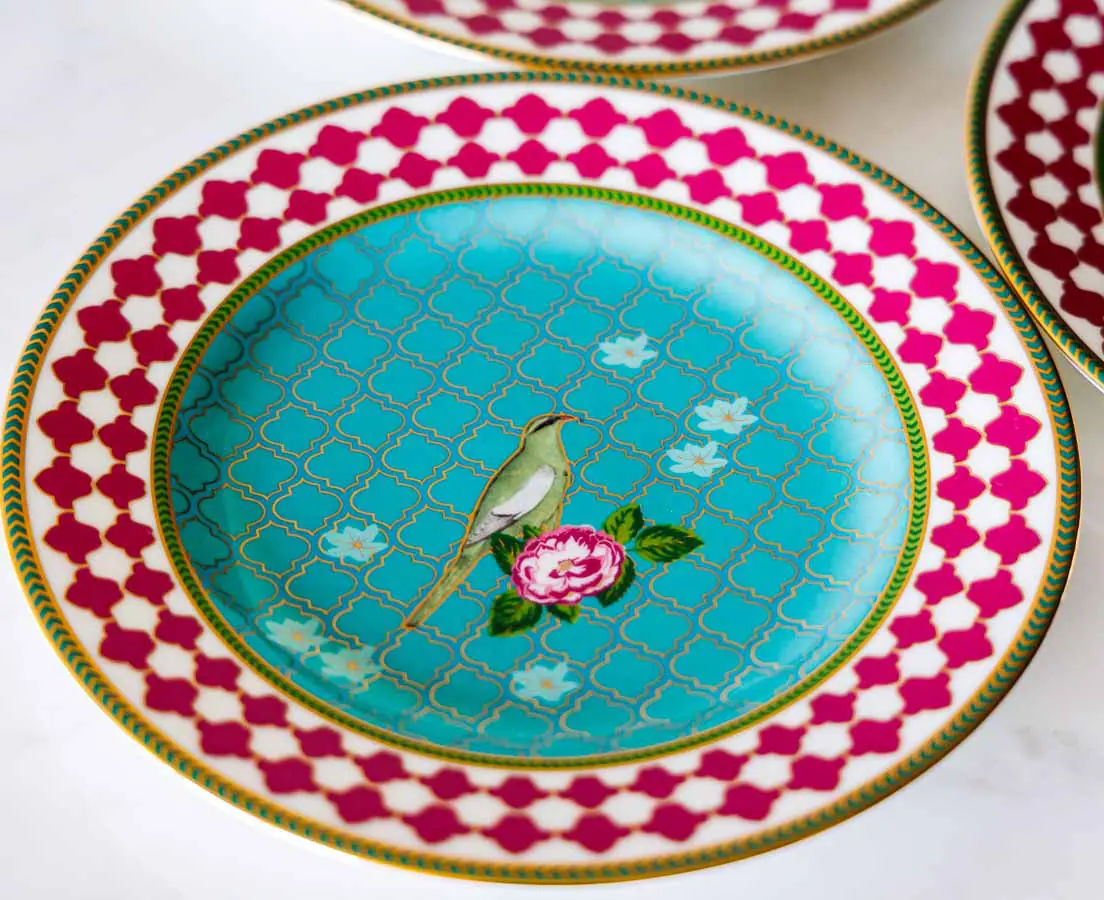 Serai Sideplates - Good Earth - The Past Perfect Collection - Singapore