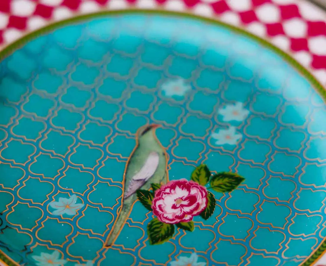 Serai Sideplates - Good Earth - The Past Perfect Collection - Singapore