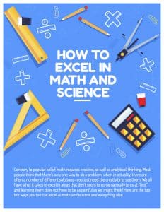 Excel in Math & Science