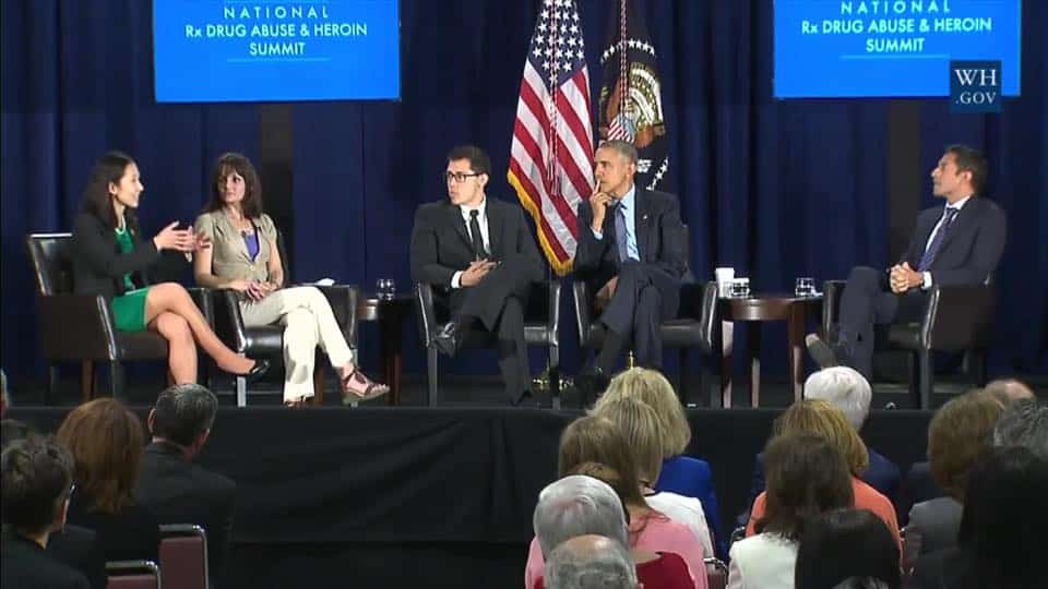 Leana Wen with President Obama