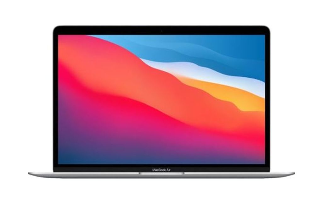 13 MACBOOK AIR, M1 CHIP 8-CORE CPU, 7-CORE GPU, 256GB- SILVER- ENGLISH